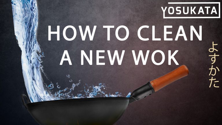 Wie man einen neuen Wok reinigt