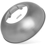 Small Yosukata 36cm Wok aus Blauem Kohlenstoffstahl (Runder Boden, Vorbereitete) + Edelstahl Wok-Deckel 34,5cm (für Wok 36cm) + Wok-Utensilien-Set: Wokspatel und Schöpflöffel aus Edelstahl mit 43 cm Länge