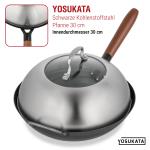 Small Yosukata Edelstahl Wok-Deckel 29cm (für Wok 30cm) 