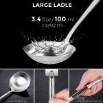 Small Yosukata Silver Wok Pan 14-inch+Spatula and Ladle Set