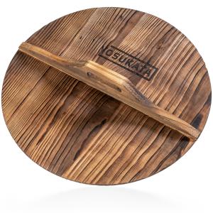 Yosukata Wok-Deckel aus Holz 36cm